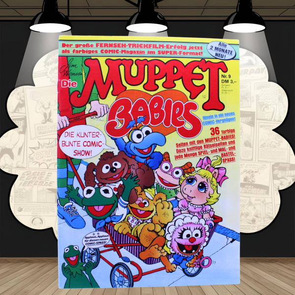 Muppet Babies Comic Magazin Nr. 9 (1989) – Im verrücktesten Museum der Welt | Hoppla Stuff